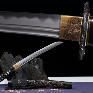 Badao Samurai Katana - 55cm Wootz 21" Japanese Steel Sword