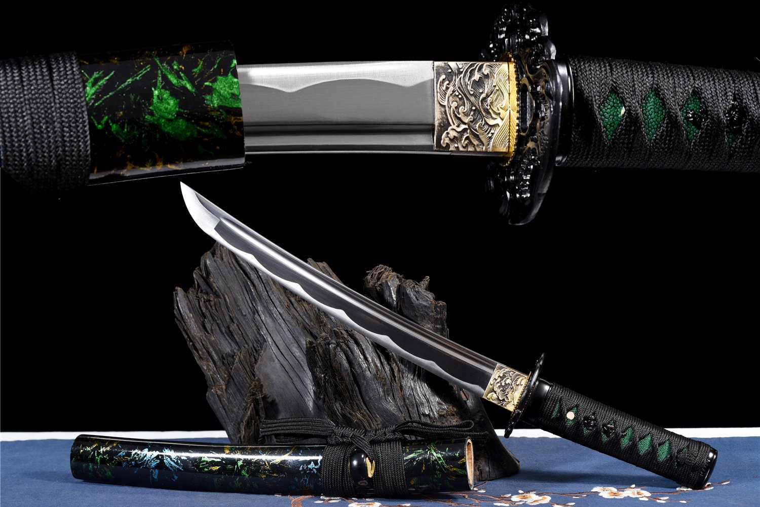 Badao Samurai Katana - 21" Carbon Steel Blade 55cm Japanese Sword