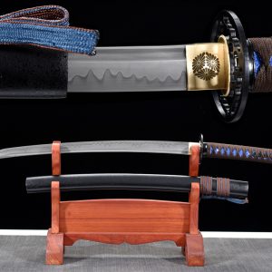 Badao Samurai Katana - 78cm T10 Hamon Sword