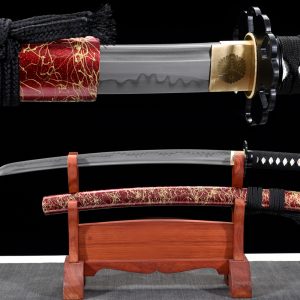 Badao T10 Hamon Sword - 78cm Japanese Katana