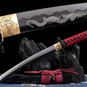 21" T8 Steel Katana - Badao 55cm Japanese Samurai Blade