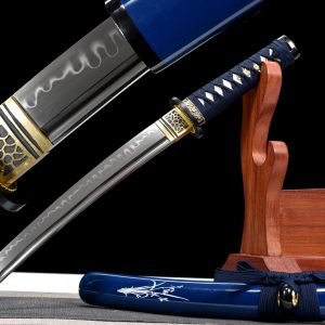 55cm T10 Hamon Sword - Badao Japanese Samurai Katana