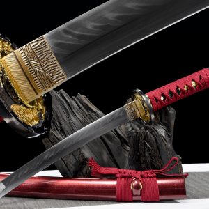 Badao Samurai Katana - 55cm T10 Hamon Blade