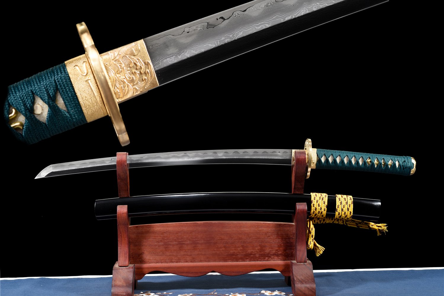 78cm Japanese Sword - Badao T10 The Steelmaking 30" Hamon Katana