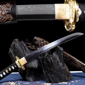 Badao T10 Hamon Blade - 55cm Samurai Japanese Sword