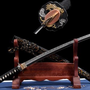 Badao Samurai Katana - 30" The Steelmaking T10 Hamon 78cm Blade