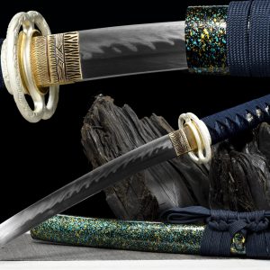Badao Katana - 21" T10 Hamon Blade Japanese Samurai Sword