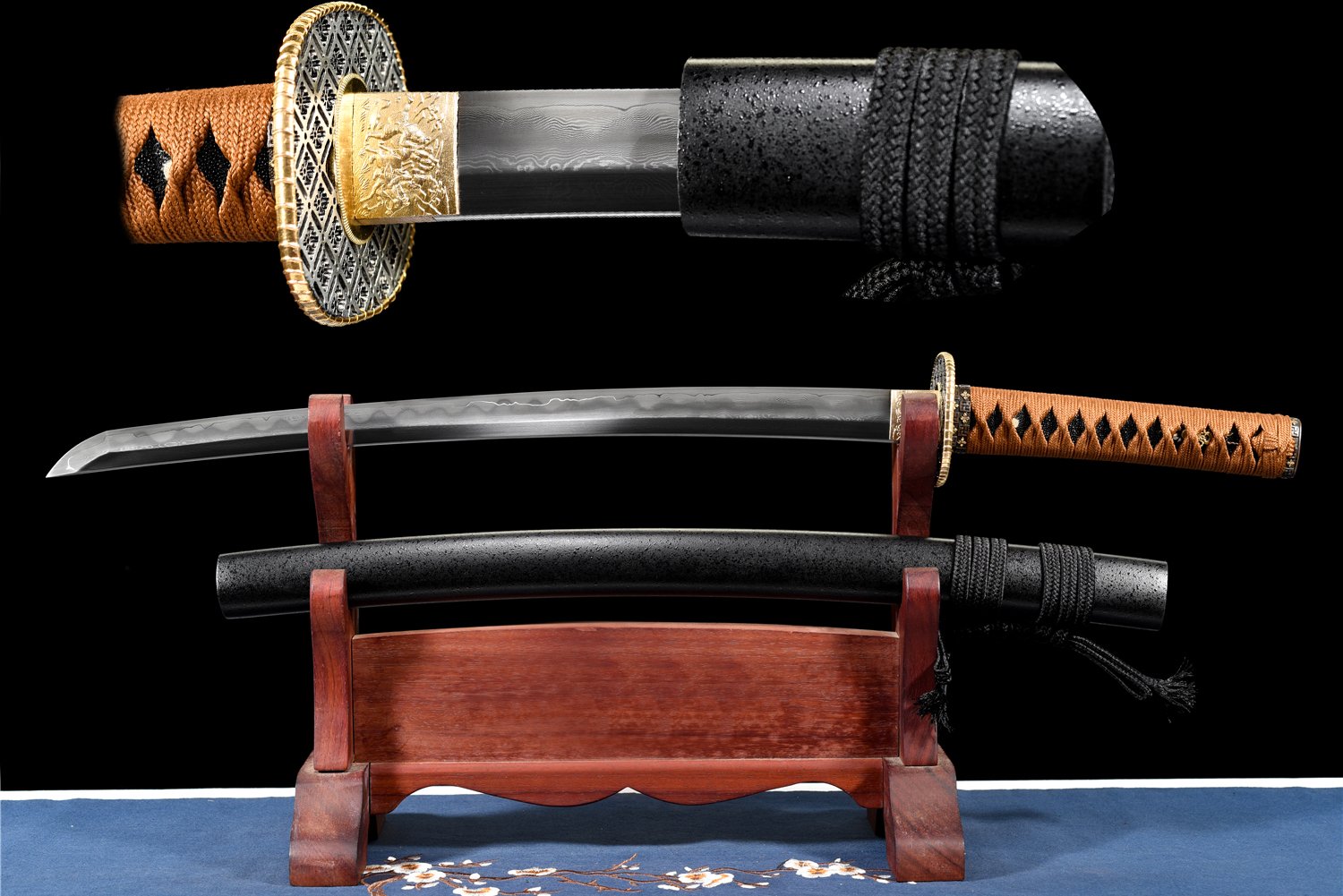 30 Inch T10 The Steelmaking - Badao 78cm Hamon Japanese Samurai Sword