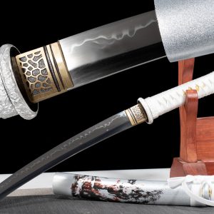 21" T10 Hamon Katana - Badao Japanese Samurai Blade