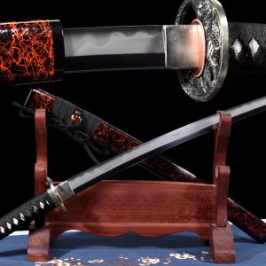 30" Hamon Samurai Sword - Badao T10 The Steelmaking 78cm Blade