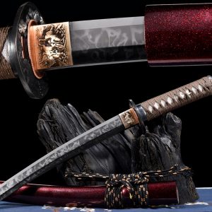 Badao T10 Hamon Katana - 21" Samurai Japanese Sword