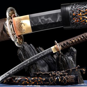 21" Samurai Sword - Badao T10 Hamon Katana Blade