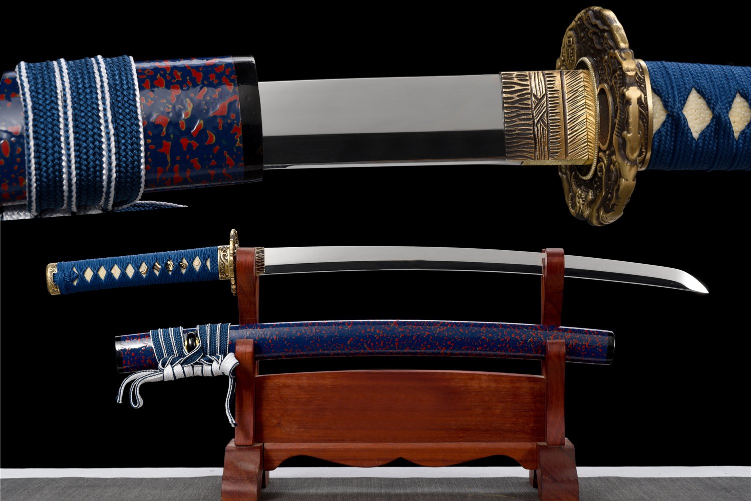 78cm High Carbon Samurai - Badao 30 Inch Katana Blade