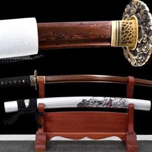 78cm Japanese Samurai - Badao Folded Steel Katana Blade