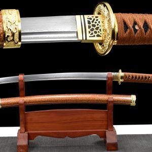 Badao Samurai Katana - 78cm Folded Steel Blade Sword