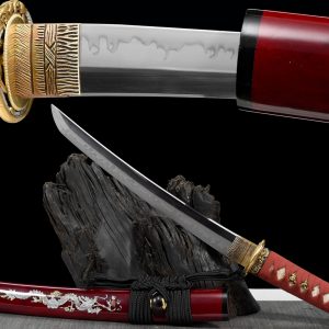 Badao Japanese Katana - 55cm T10 Hamon Forged Blade