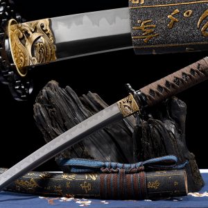 Badao T10 Hamon Sword - 55cm Sharp Samurai Katana