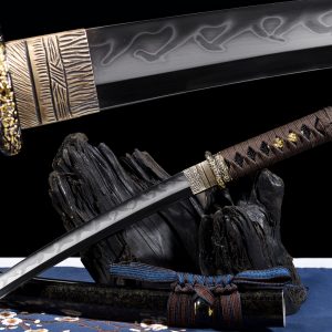 Badao Samurai Sword - 21" T10 Hamon Sharp Blade Katana
