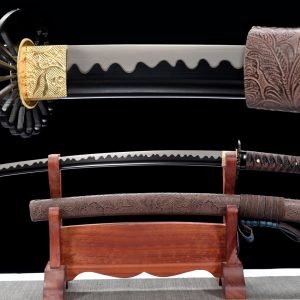 Badao Samurai Katana - 78cm Manganese Steel Blade Sword
