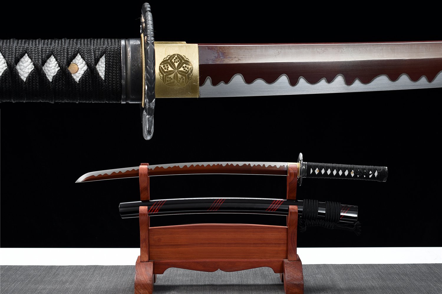 78cm Manganese Steel Katana - Badao Japanese Samurai Sword