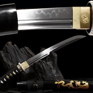 T10 Hamon Forged Blade - Badao 21" Japanese Samurai Katana