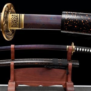 78cm Samurai Sword - Badao Folded Steel Katana Blade