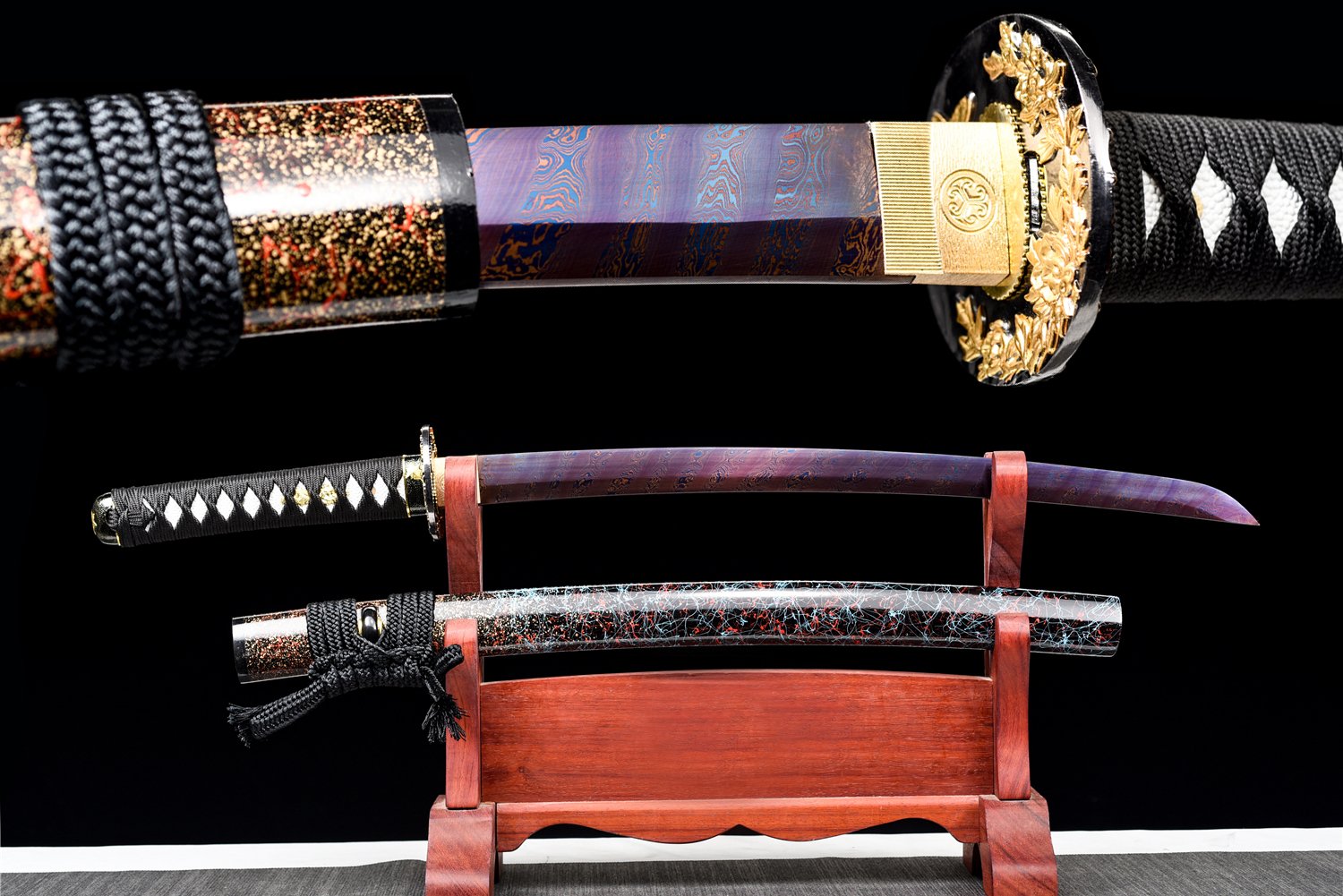 Badao Katana - 30" Folded Steel Blade Japanese Samurai Sword