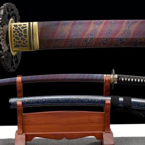 30" Japanese Katana - Badao Folded Steel Samurai Blade