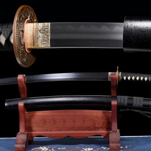 30" Samurai Sword - Badao Folded Steel Katana Blade