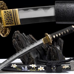 21" Folded Steel Katana - Badao Japanese Samurai Blade