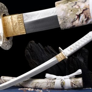 Folded Steel Sword - Badao 21" Japanese Samurai Katana