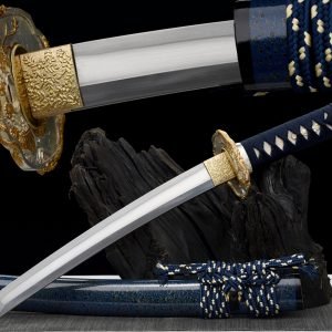 21" Homemade Steel Hamon Katana - Badao 55cm Japanese Samurai Sword