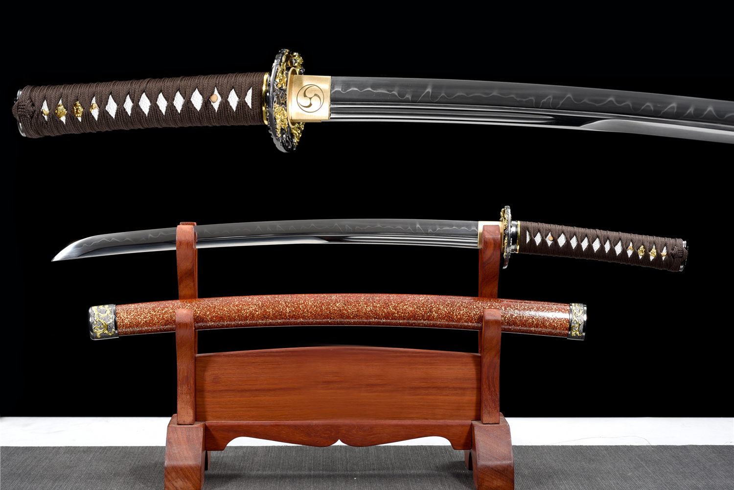 Badao Samurai Katana - 30" T10 Hamon Blade