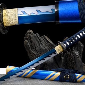 Badao Japanese Katana - 55cm Manganese Steel Samurai Blade