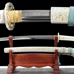 Badao T10 Hamon Katana - 30" Samurai Sword