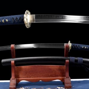 30" Samurai Sword - Badao T10 Hamon Steel Katana