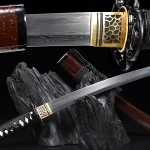 21" Folded Steel Combat Katana - Badao Japanese Samurai