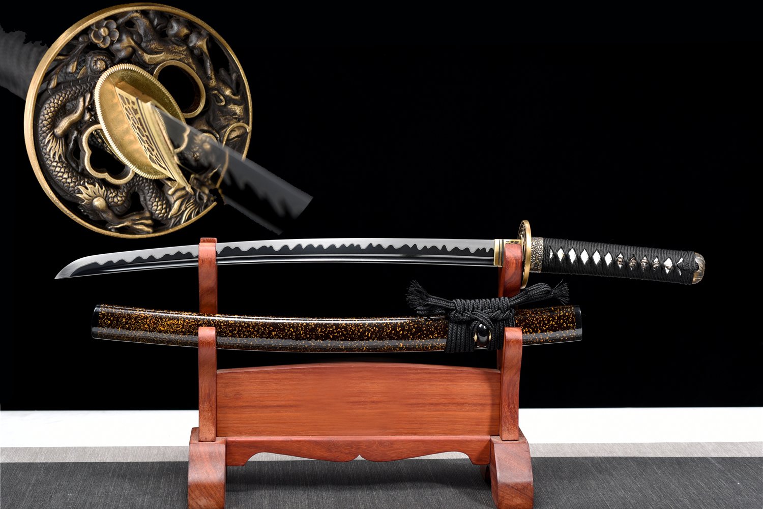 30" 78cm Samurai Katana - Badao Manganese Steel Japanese Blade