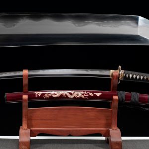 Badao Samurai Sword - 30" Hand Forged Sannmai 78cm Straight Edge Katana