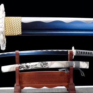 30" 50# Steel Japanese Katana - Badao 78cm Samurai Blade