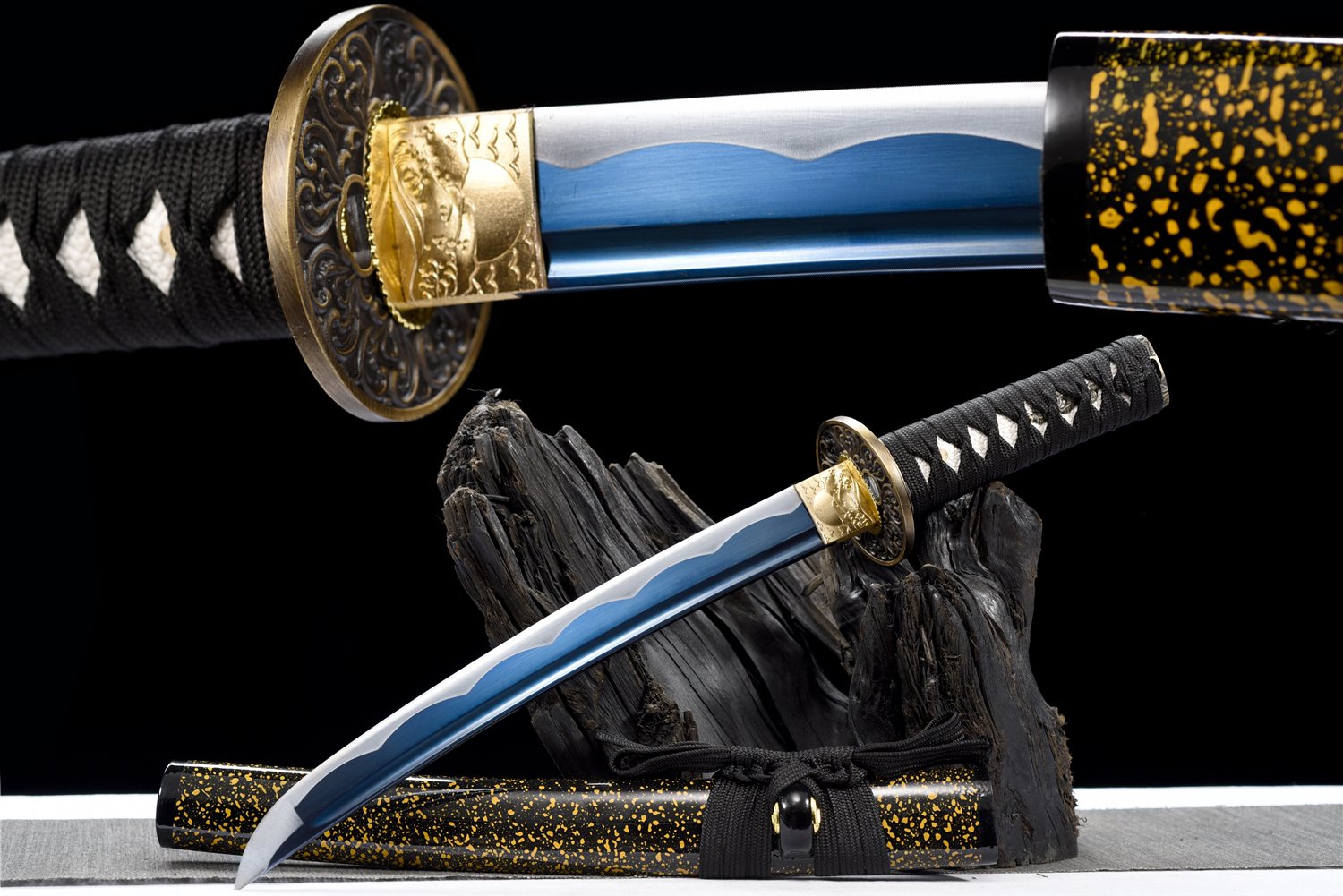 55cm Carbon Steel Katana - Badao 21" Japanese Samurai Sword