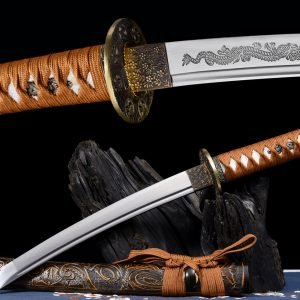 Carbon Steel Katana - Badao 55cm 21" Japanese Samurai Sword