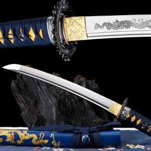 55cm Japanese Katana - Badao 21" Carbon Steel Samurai Blade
