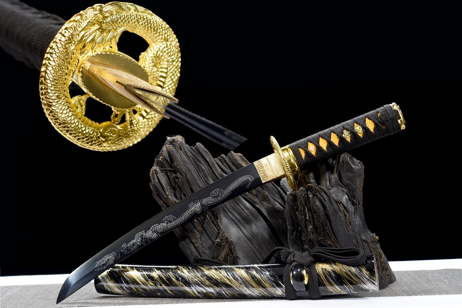 21" Manganese Steel Collectible - Badao Samurai Katana