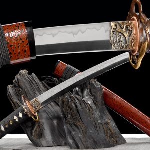 Badao Japanese Katana - 55cm 21" T10 Hamon Blade