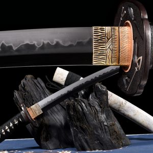 T10 Hamon Sword Blade - Badao 21" 55cm Samurai Katana