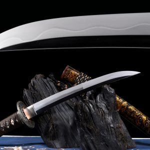 T10 Hamon Forged Katana - Badao 55cm Samurai Sword