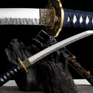 Folded Steel Katana - Badao 55cm Japanese Samurai Sword