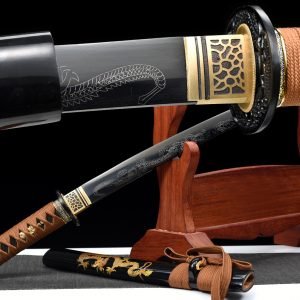 21" 55cm Manganese Steel Katana - Badao Japanese Samurai Blade