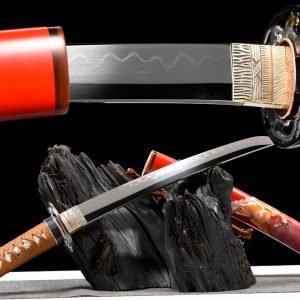 55cm T10 Hamon Sword - Badao 21" Japanese Samurai Katana